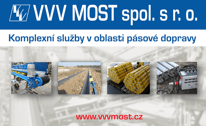 VVV MOST spol. s r.o. - Dopravní pásy, dopravníky, pásová doprava